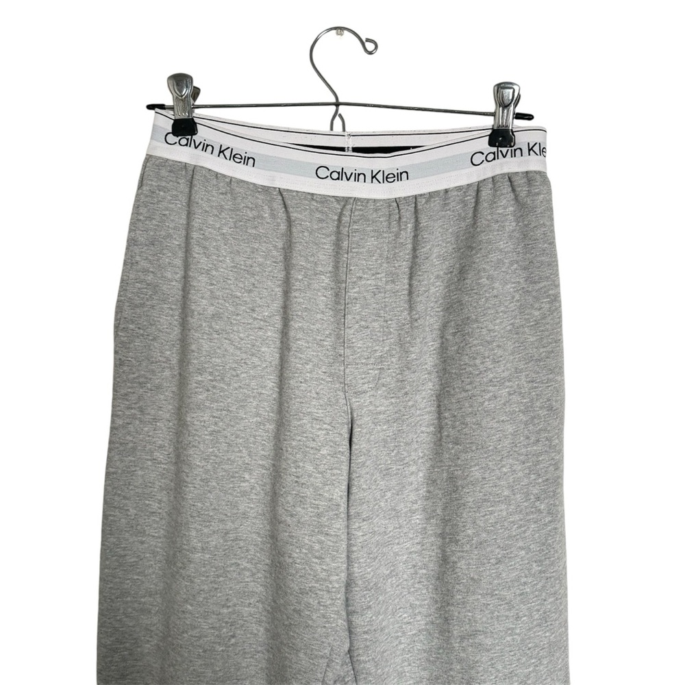 Calvin Klein Men's Size S Gray Modern Cotton Lounge Jogger Pants - unisex style